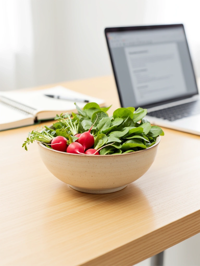 Ambiente de consulta nutricional profesional