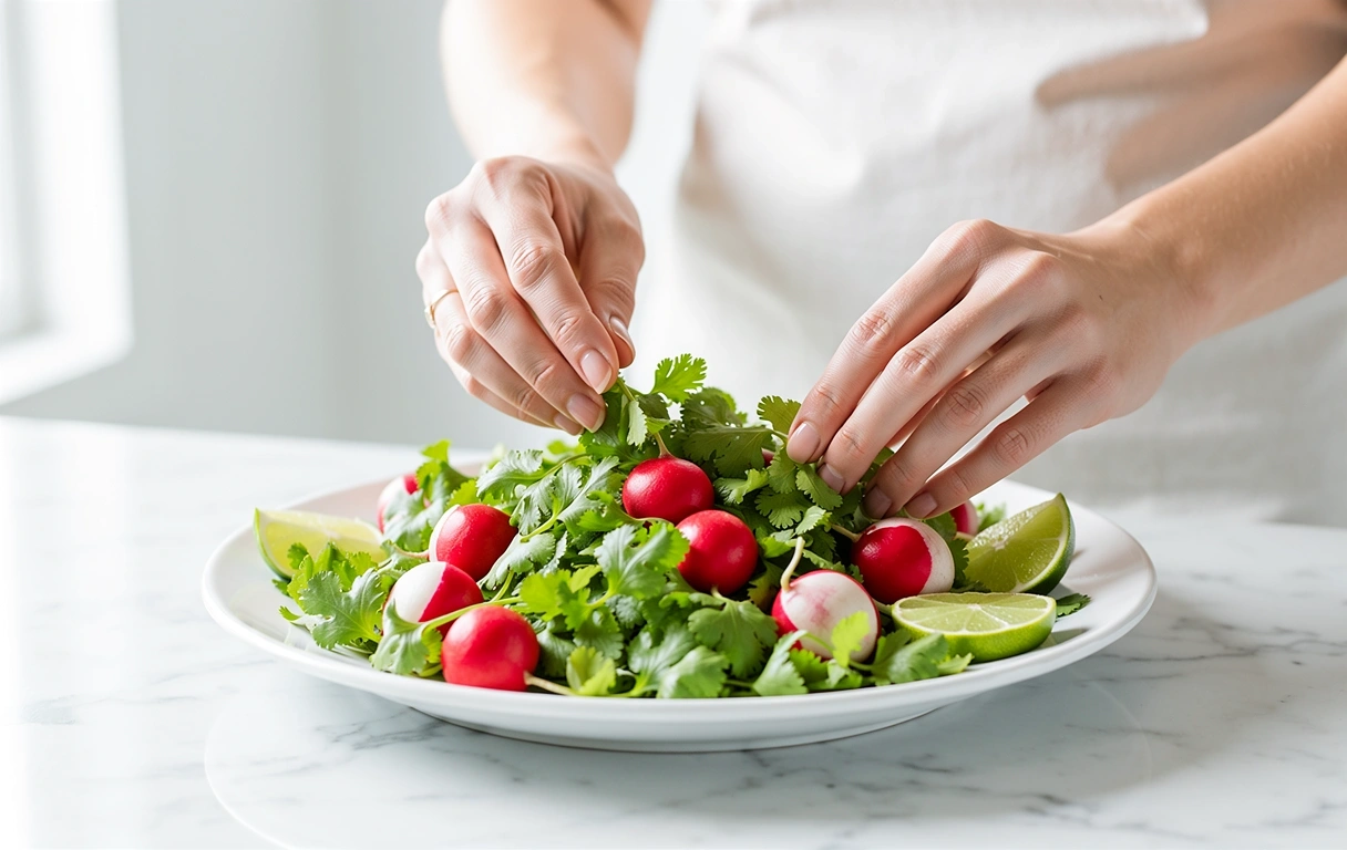 Preparación de alimentos saludables